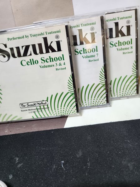 CD**Suzuki Cello School** /volume3&amp;4/7/8(세장+1) Revisde