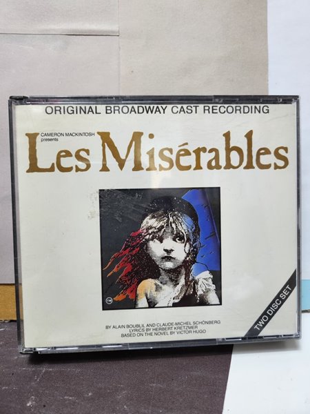 CD**Les Miserables**(ORIGINAL BROADWAY CAST RECORDING)
