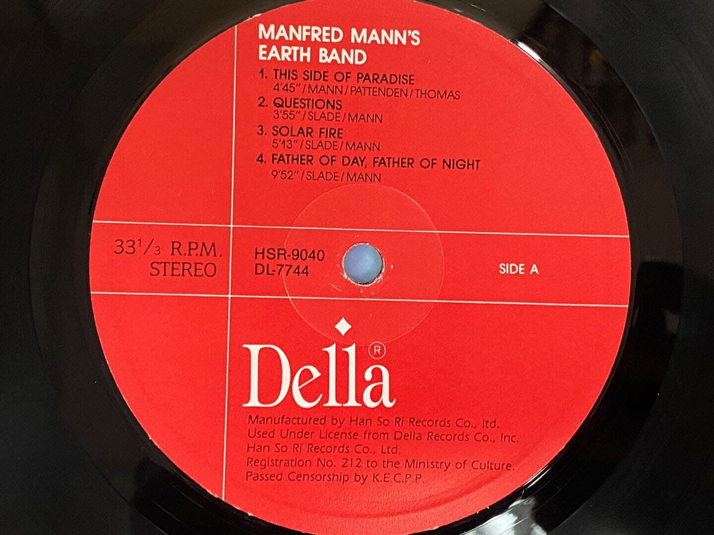 [LP] 맨프레드 맨스 어쓰 밴드 - Manfred Mann's Earth Band - Questions Earth, The Circle Part 1,2 LP [한소리-라이센스반]