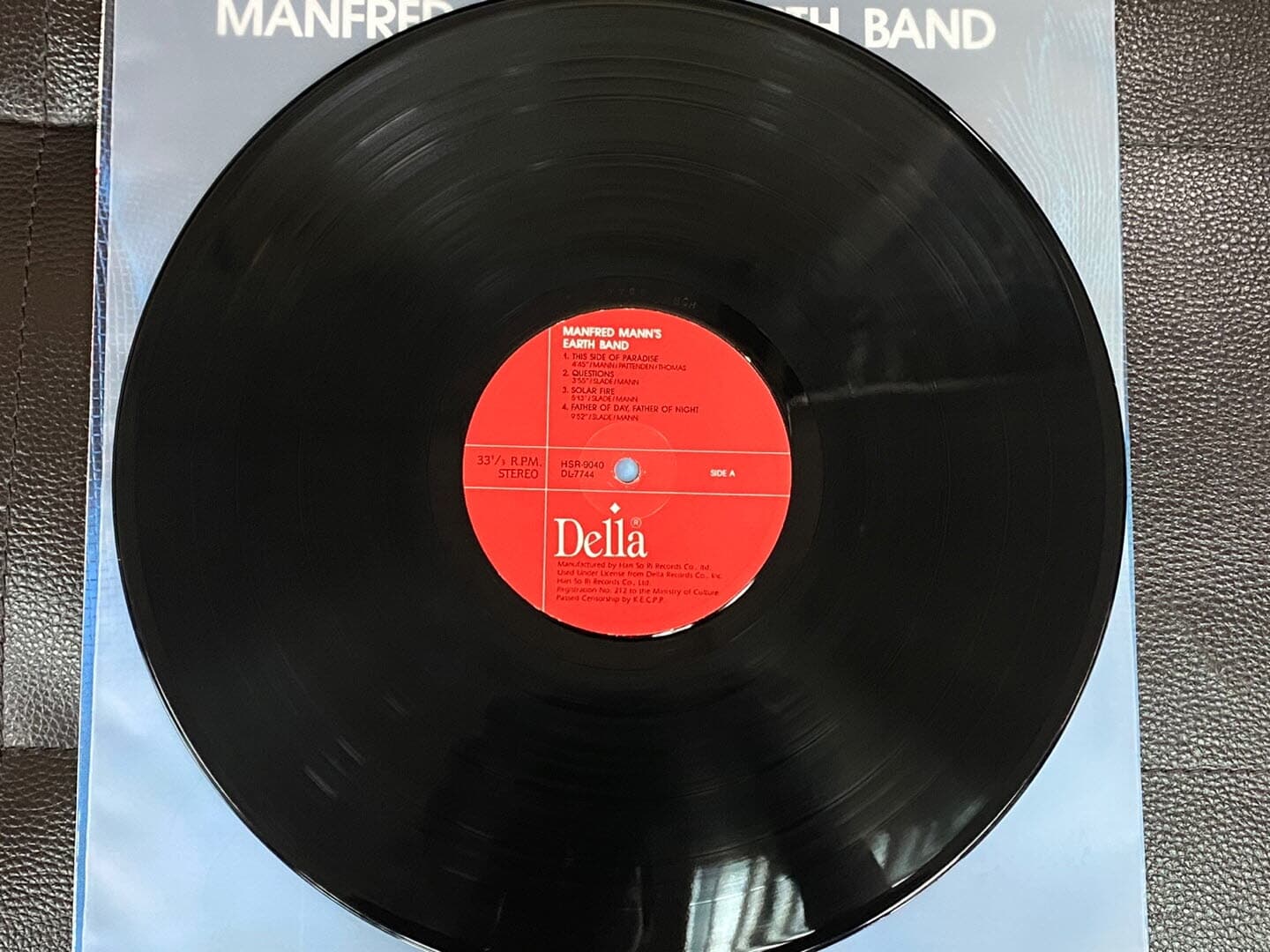 [LP] 맨프레드 맨스 어쓰 밴드 - Manfred Mann's Earth Band - Questions Earth, The Circle Part 1,2 LP [한소리-라이센스반]