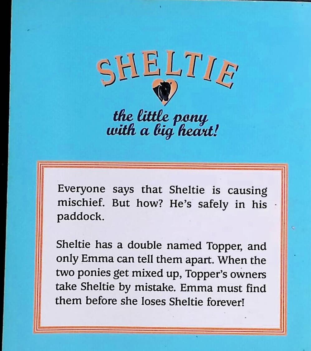 Sheltie in Double Trouble (Pony Days) Paperback  Illustrated