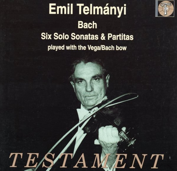 에밀 텔마니 - Emil Telmanyi - Bach Six Solo Sonatas &amp; Partitas Played With The Vega 2Cds [U.K발매]