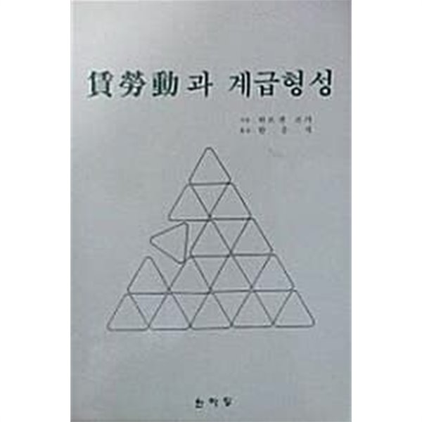 임노동과 계급형성 (초판 1987)