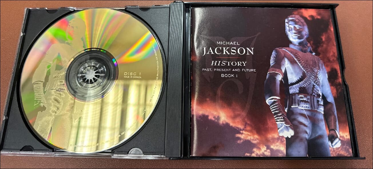 마이클 잭슨(Michael Jackson) - HIStory : Past, Present And Future - Book I (US발매)