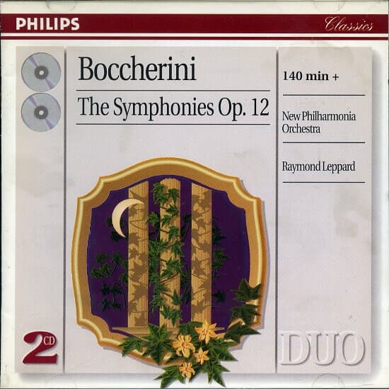 [수입] Boccherini - The Symphonies Op.12 / New Philharmonia / Leppard (2CD)