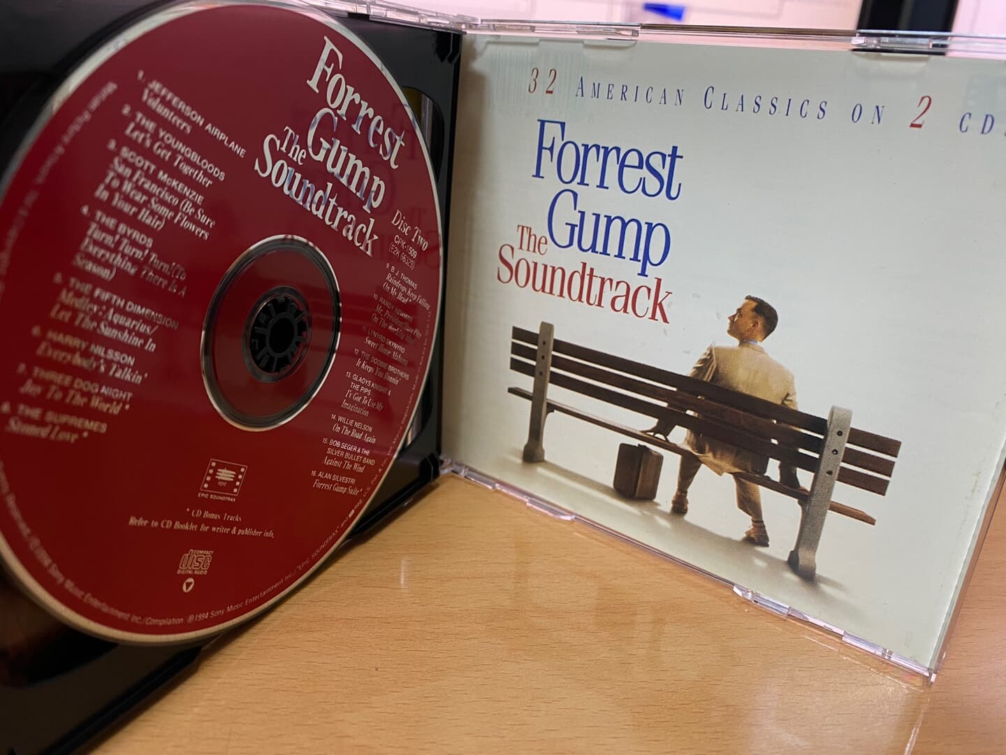 포레스트 검프 - Forrest Gump OST 2Cds [E.U발매]