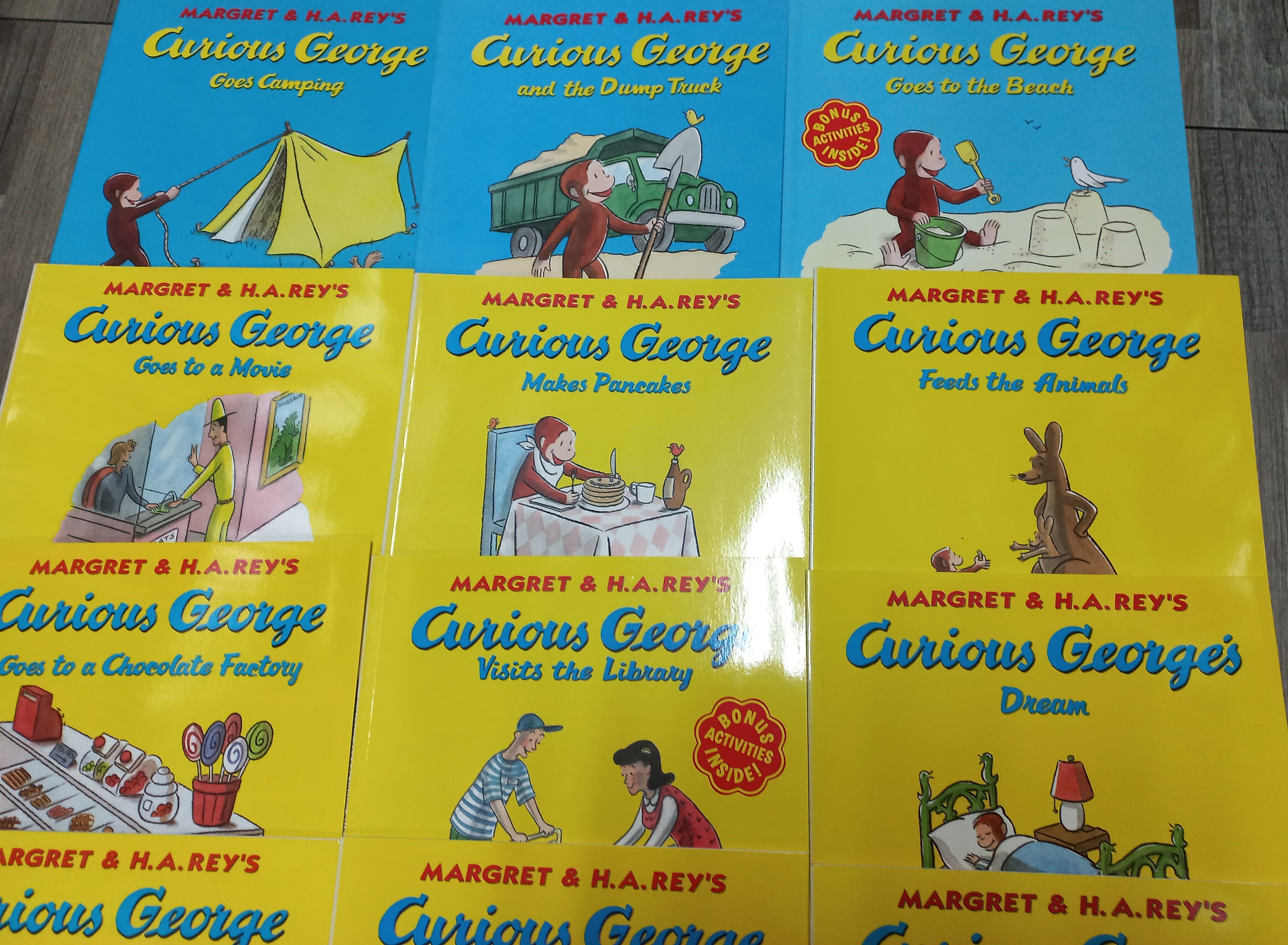 Curious George 17권세트/음원드림