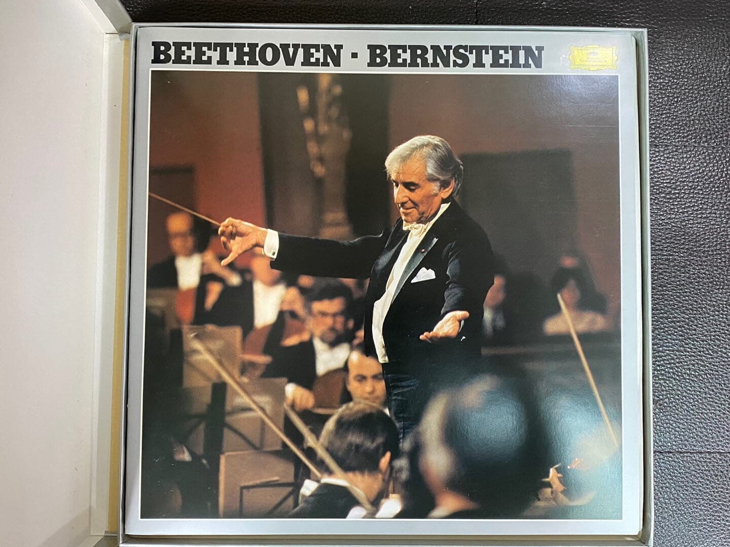 [LP] 레너드 번스타인 - Leonard Bernstein - Beethoven 9 Symphonien 8Lps [Box] [독일반]