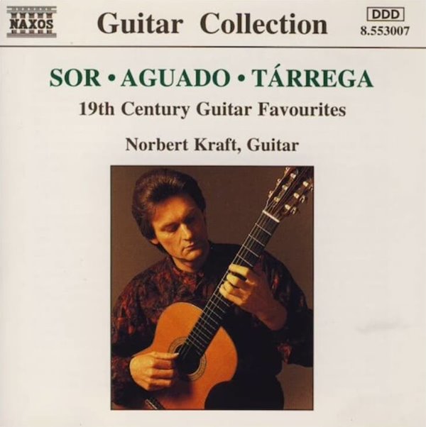 소르 (Fernando Sor) : 19th Century Guitar Favourites - 크래프트 (Norbert Kraft) (Canada발매)