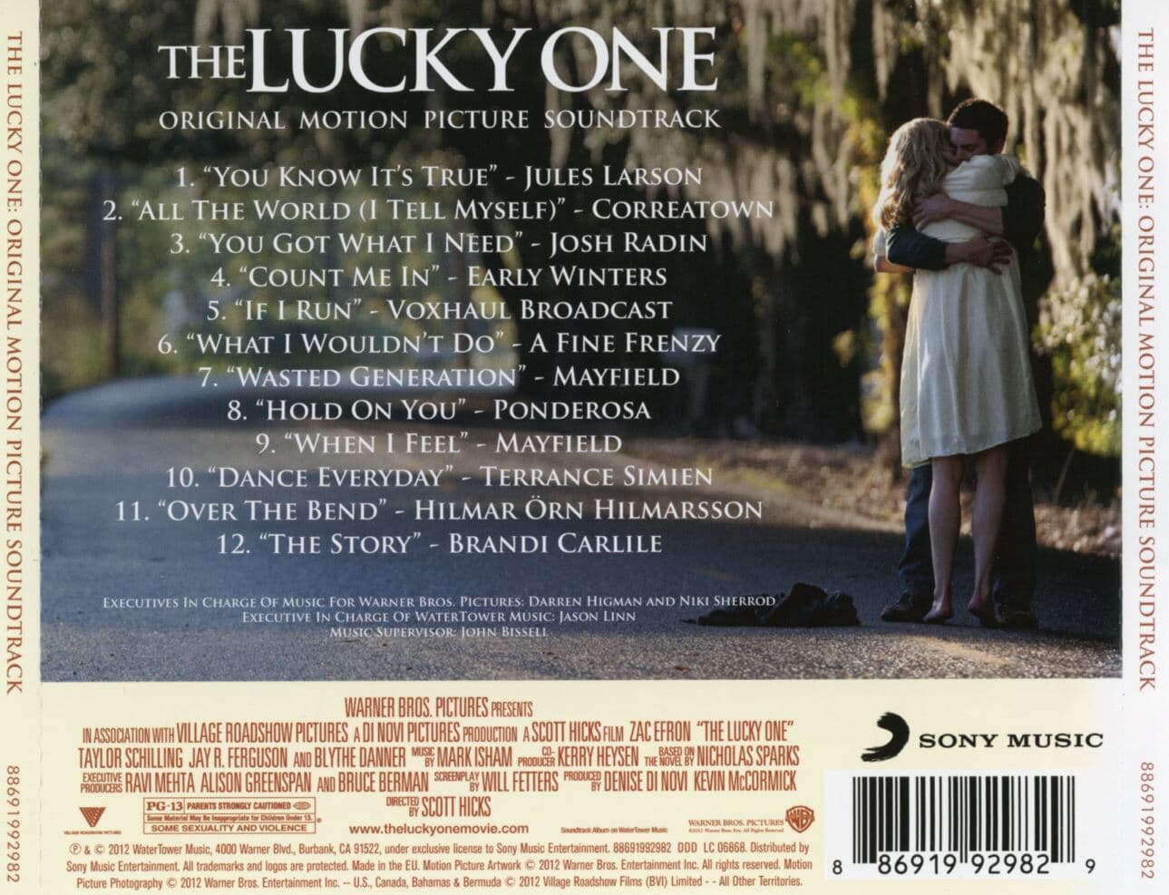 더 럭키 원 - The Lucky One OST