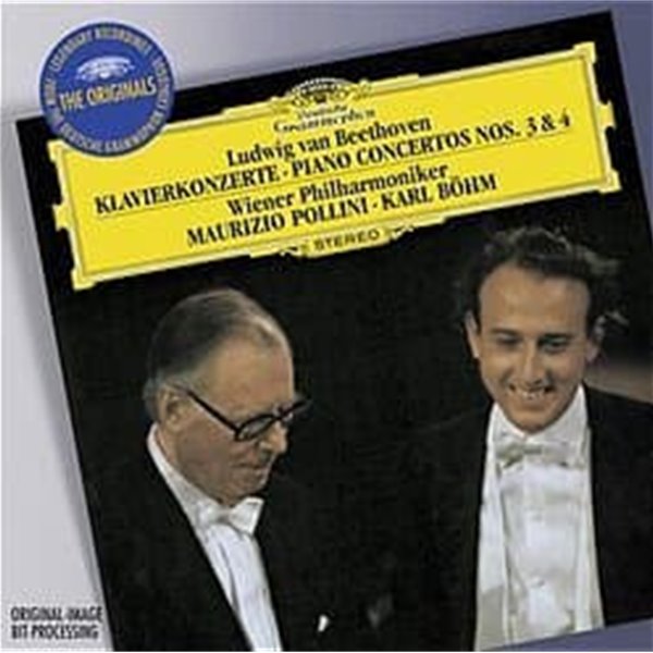 Maurizio Pollini, Karl Bohm / 베토벤: 피아노 협주곡 3, 4번 (수입/002894777111)