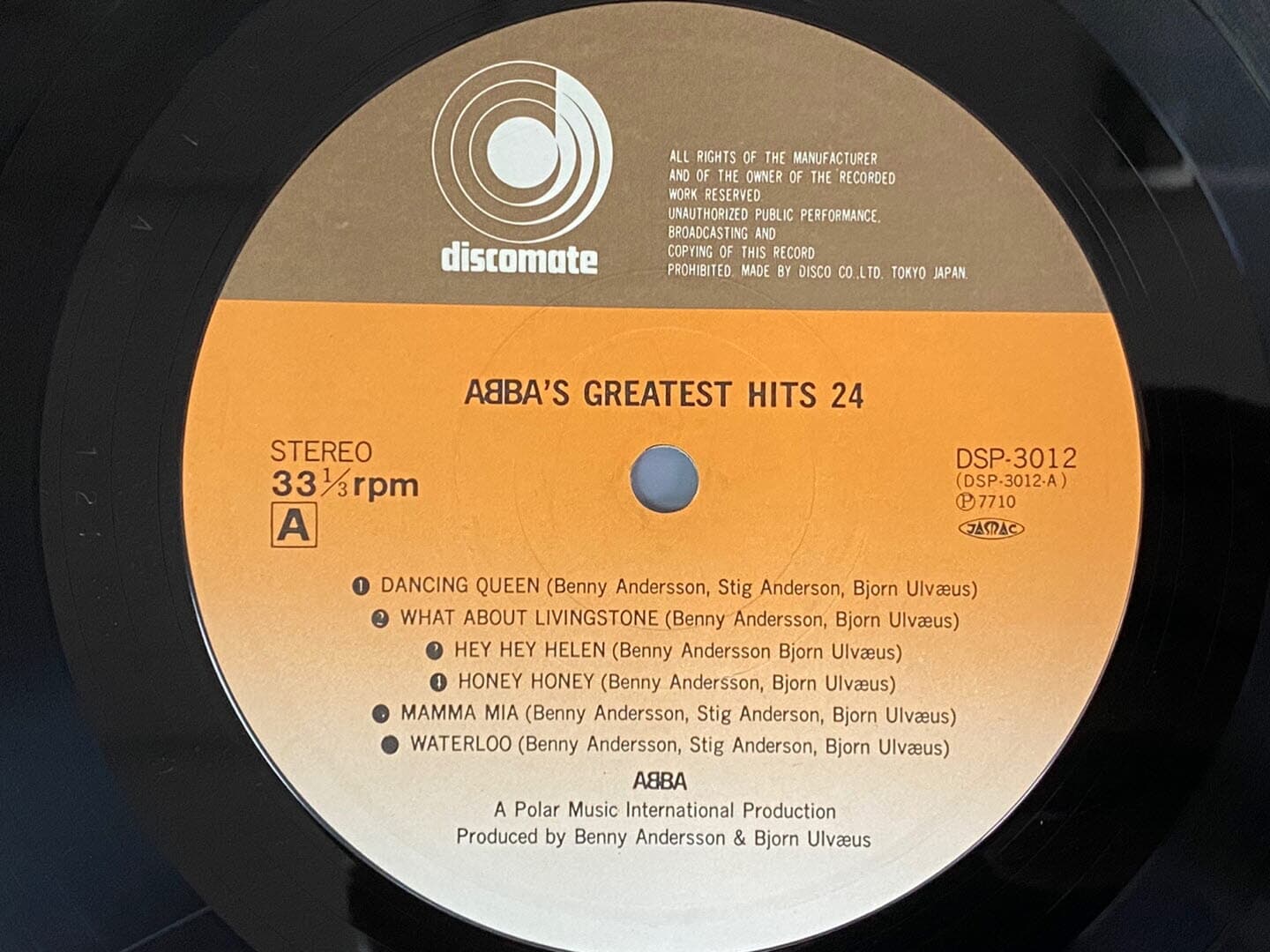 [LP] 아바 - ABBA - ABBA's Greatest Hits 24 2Lps [일본반]