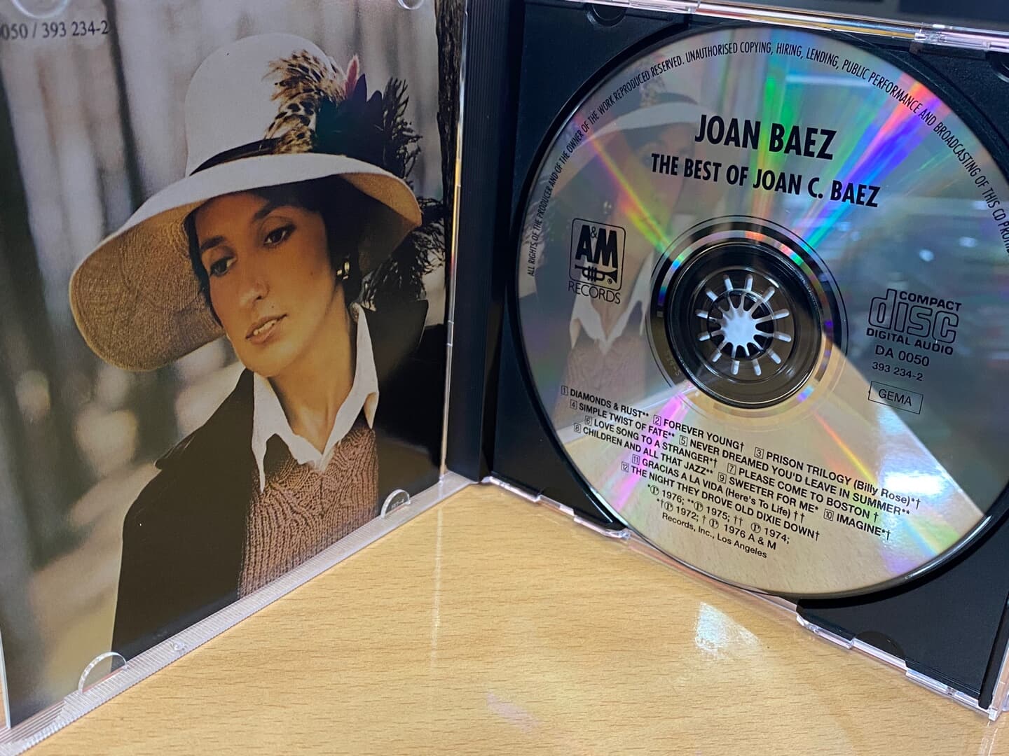조안 바에즈 - Joan Baez - The Best Of Joan C. Baez