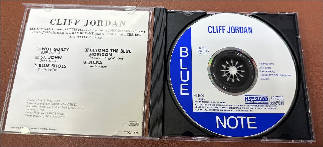 클리프 조던 (Cliff Jordan) - Cliff Jordan (일본발매)