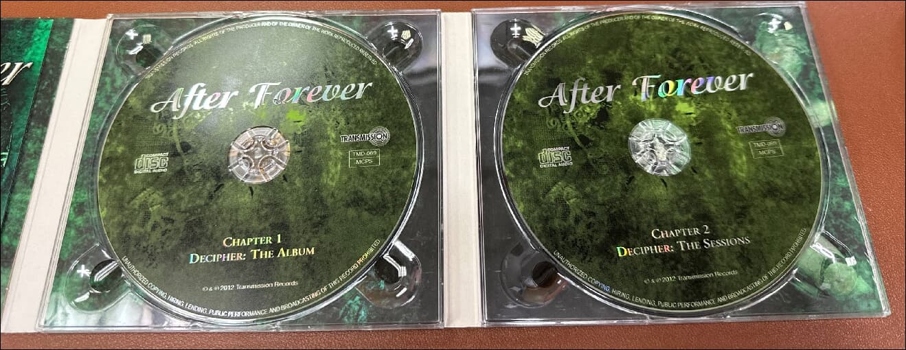에프터 포에버 (After Forever) - Decipher: The Album The Sessions (2CD) (Netherlands발매)
