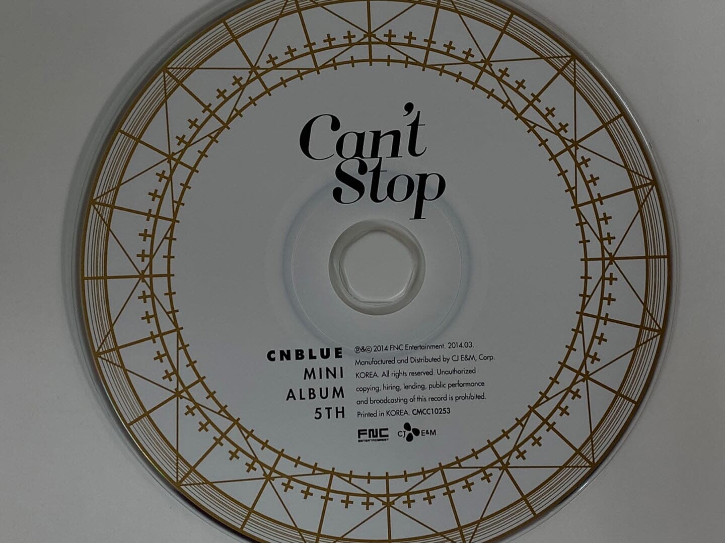 씨엔블루 (CNBLUE) - Can't Stop Special - 5th Mini Album [E.P] [CD+미공개 화보] 