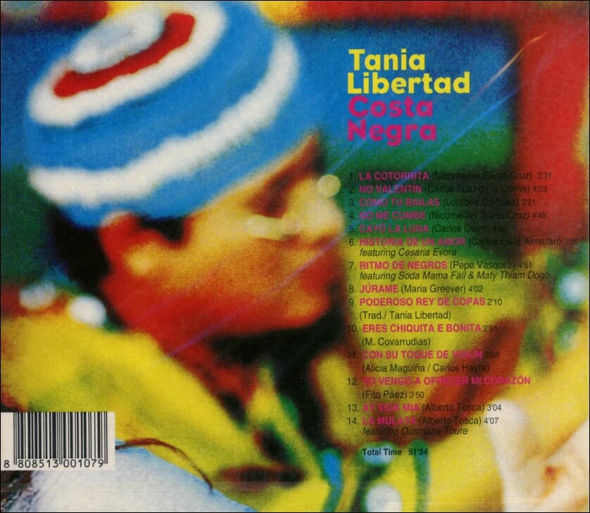 타니아 리베르타드 (Tania Libertad) - Costa Negra  (미개봉)