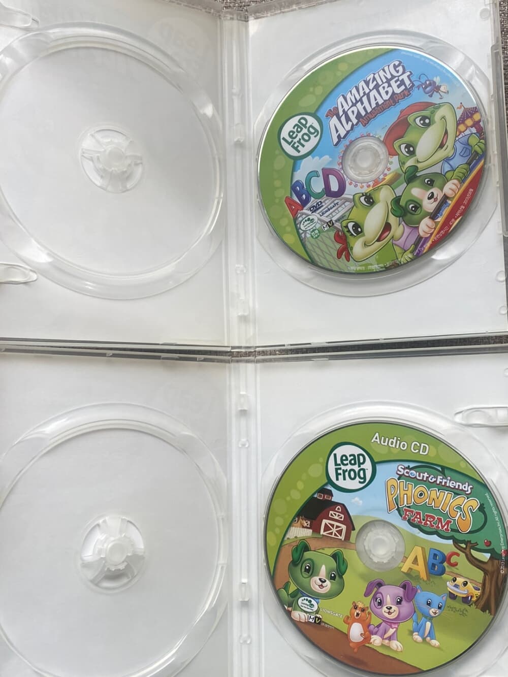 leap frog 19 DVD + CD Learning Collection (구성 확인 필수)