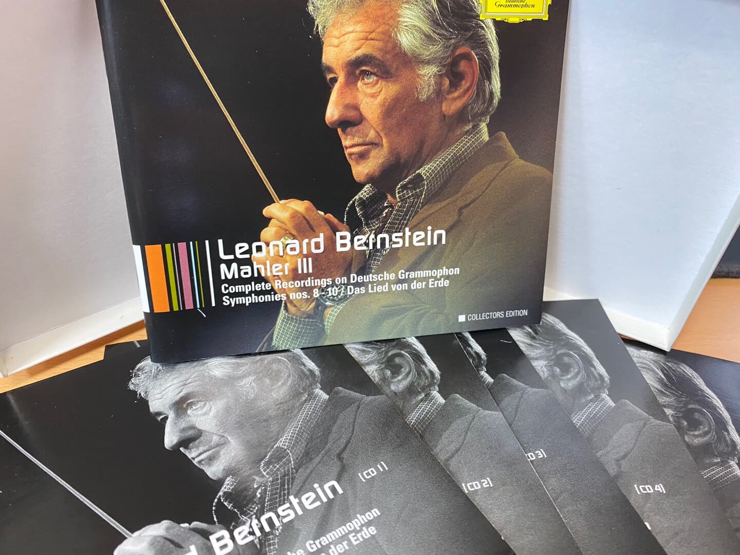 번스타인 - Leonard Bernstein - Mahler Mahler III Symphonies Nos. 8-10 [Box] [E.U발매]