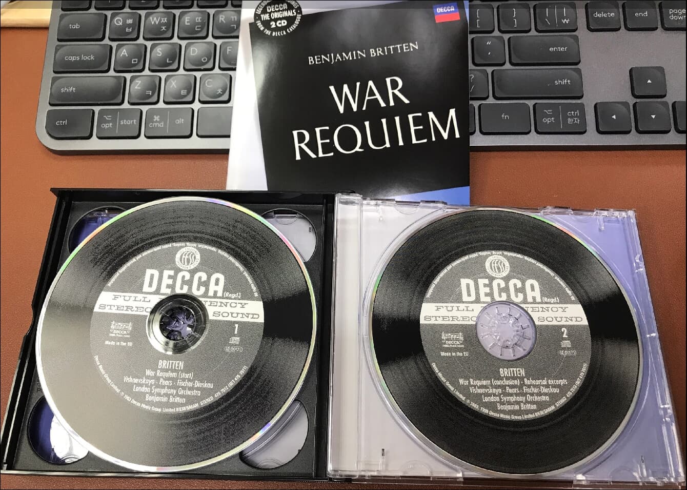 브리튼 (Britten) : 전쟁 레퀴엠 (Britten : War Requiem) - 갈리나 비슈네브스카야 (Vishnevskaya)(2CD)  (24bit)(EU발매)