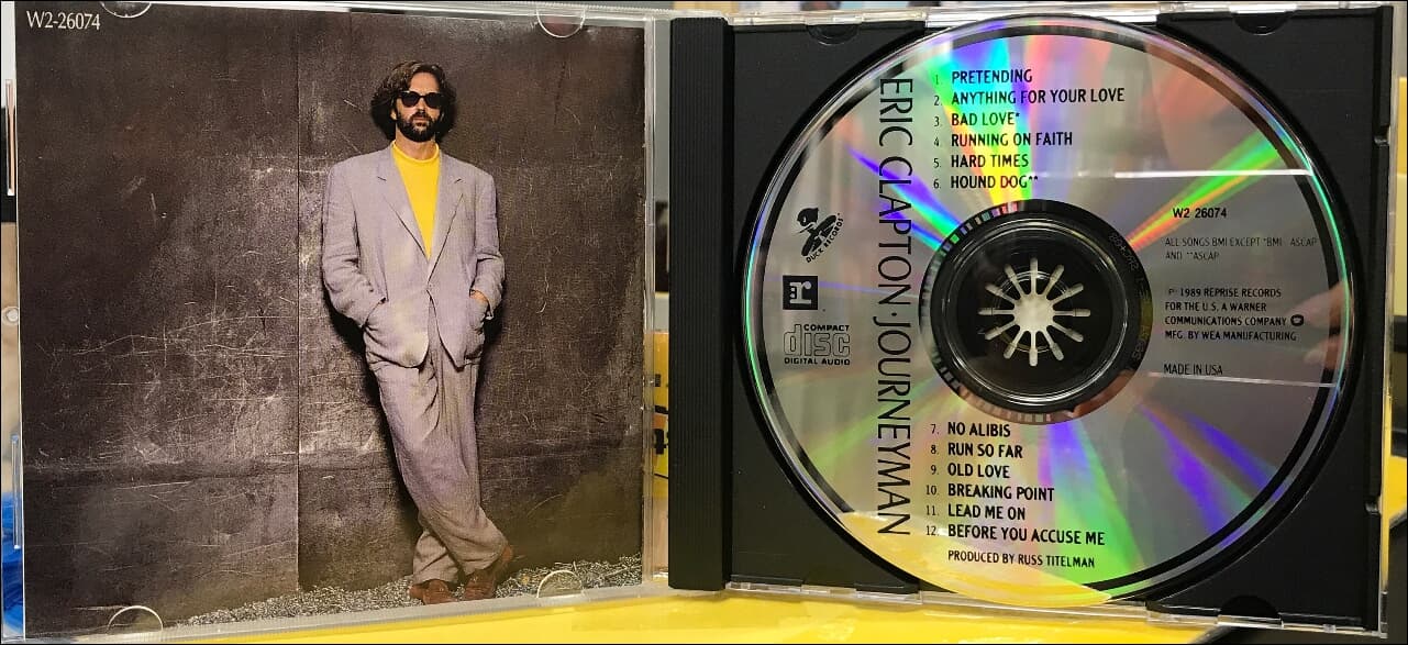 에릭 클랩튼 (Eric Clapton) -  Journeyman (US발매)