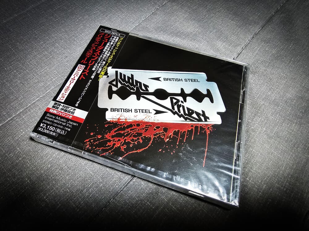 Judas Priest - British Steel (30주년반 CD+DVD/일본반/미개봉신품]