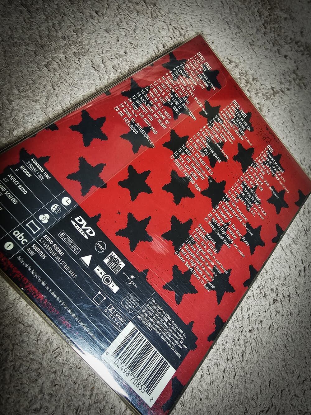 Motley Crue - Red, White & Crue (2CD+DVD) [수입반/A+]