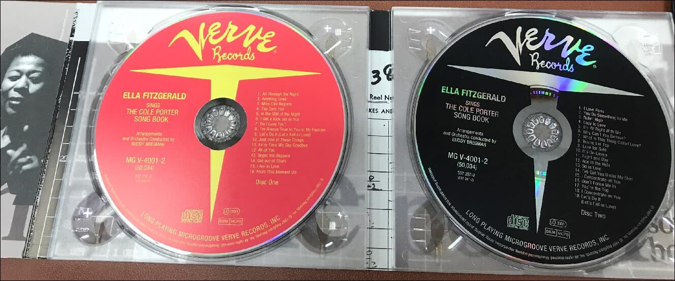 엘라 피츠제럴드 (Ella Fitzgerald) - Sings The Cole Porter Song Book(2CD)(20bit)(유럽발매)