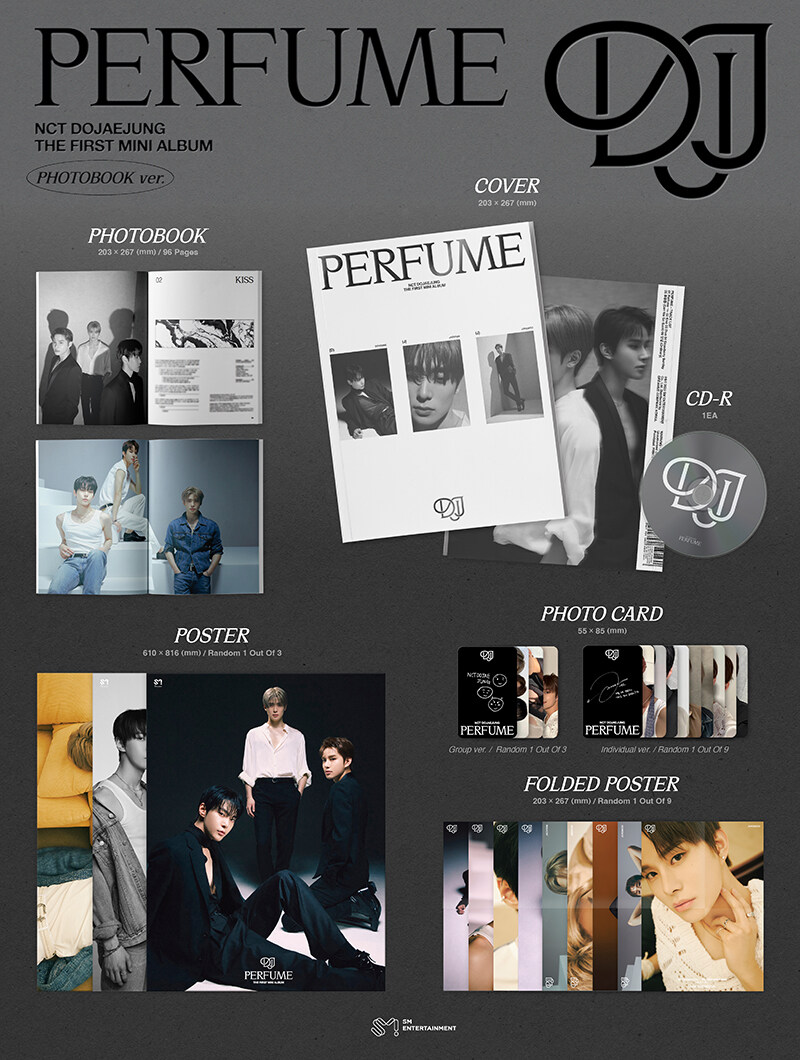 [미개봉] 엔시티 도재정 (NCT Dojaejung) / Perfume (1st Mini Album) (Photobook Ver)