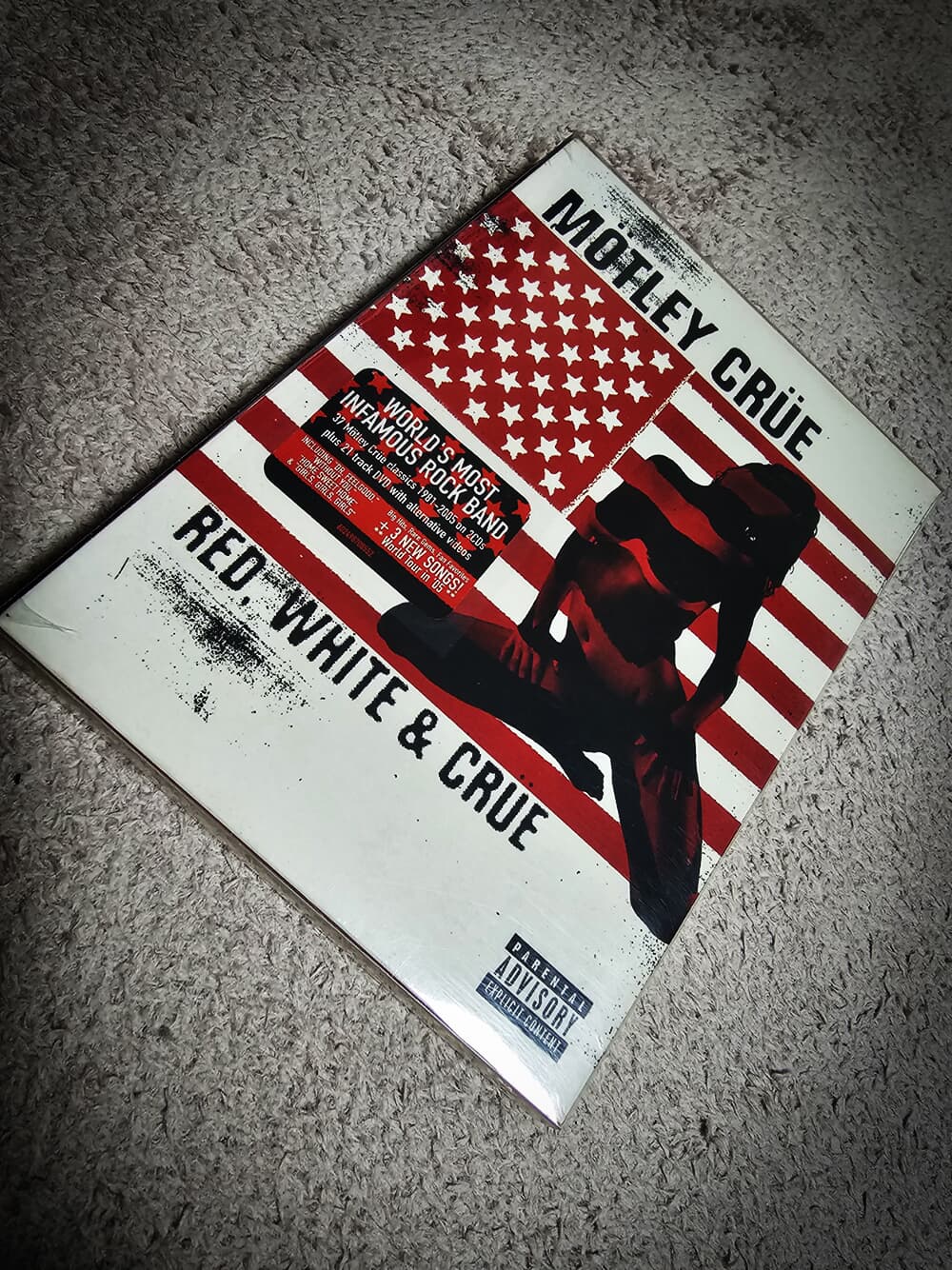 Motley Crue - Red, White & Crue (2CD+DVD) [수입반/A+]