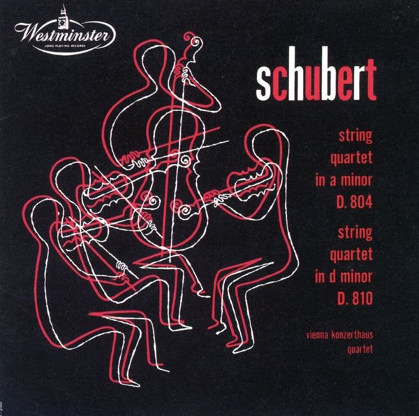 빈 콘체르트하우스 콰르텟 - Vienna Konzerthaus Quartet - Schubert String Quartet No.14 In D Minor D.810 [일본발매]