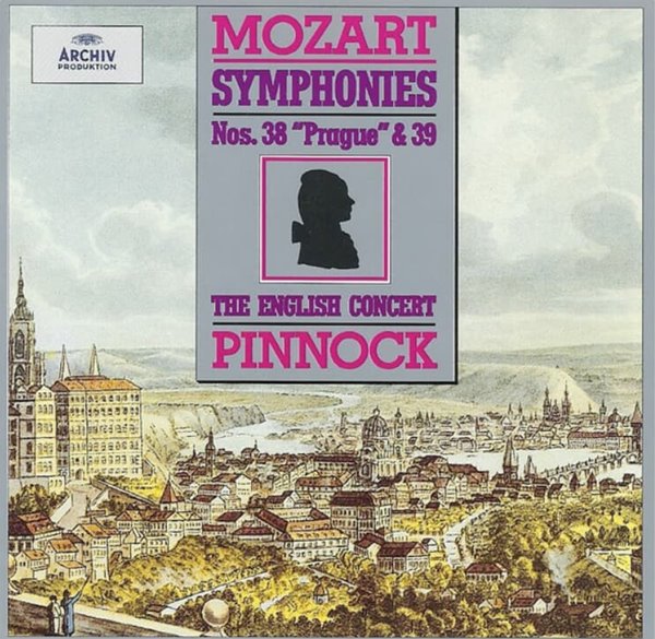 Mozart : Symphonies Nos. 38 "Prague" & 39 - 피녹 (Trevor Pinnock)(독일발매)