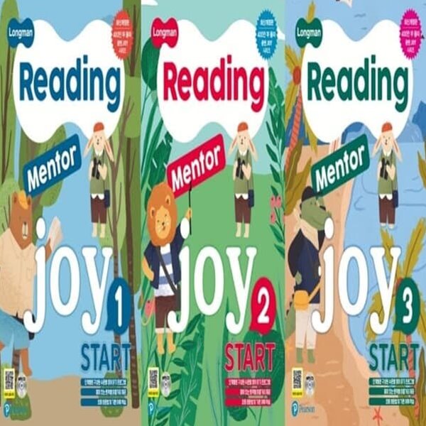 [영어 전문] 롱맨 리딩 멘토 조이 스타트 Longman Reading Mentor Joy Start 세트 (전3권)