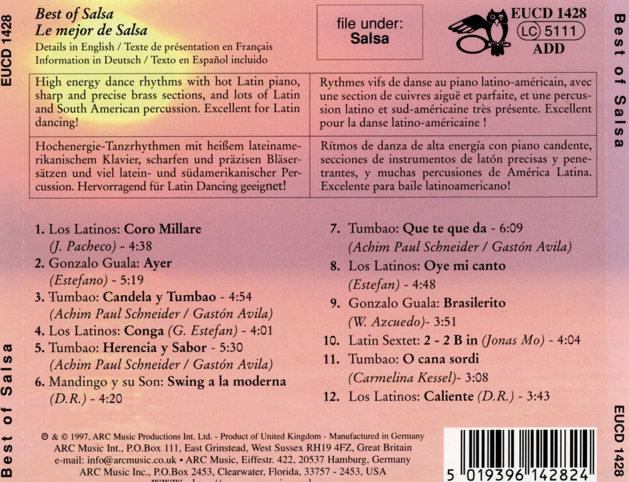 로스라티노스 (V.A) - Los Latinos - Best Of Salsa [독일발매]