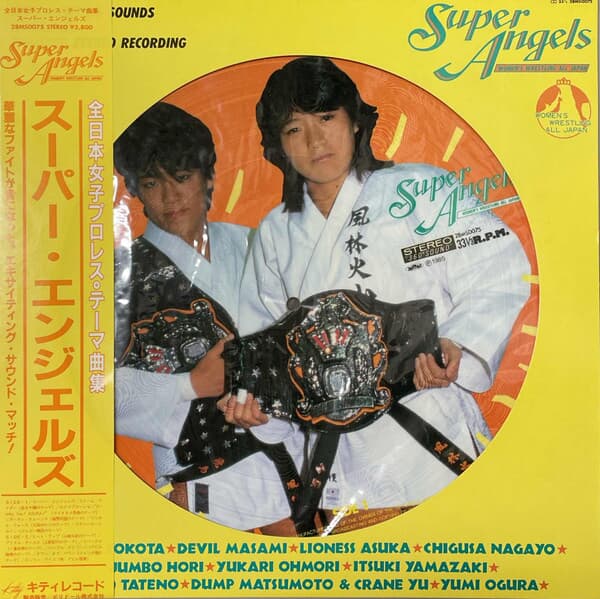 [일본반][LP] V.A - Super Angels: Women‘s Wrestling All Japan [Picture Disc]