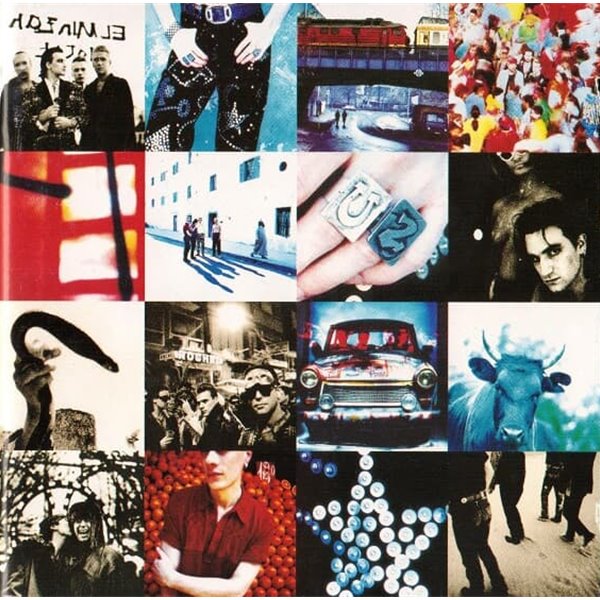 [일본반] U2 - Achtung Baby  (Wide Jewel Case)