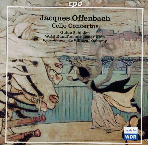 오펜바흐 (Jacques Offenbach) : 첼로와 오케스트라를 위한 작품집 - 프로샤우어 (Helmuth Froschauer) (지휘자),쉬펜 (Guido Schiefen)(독일발매)