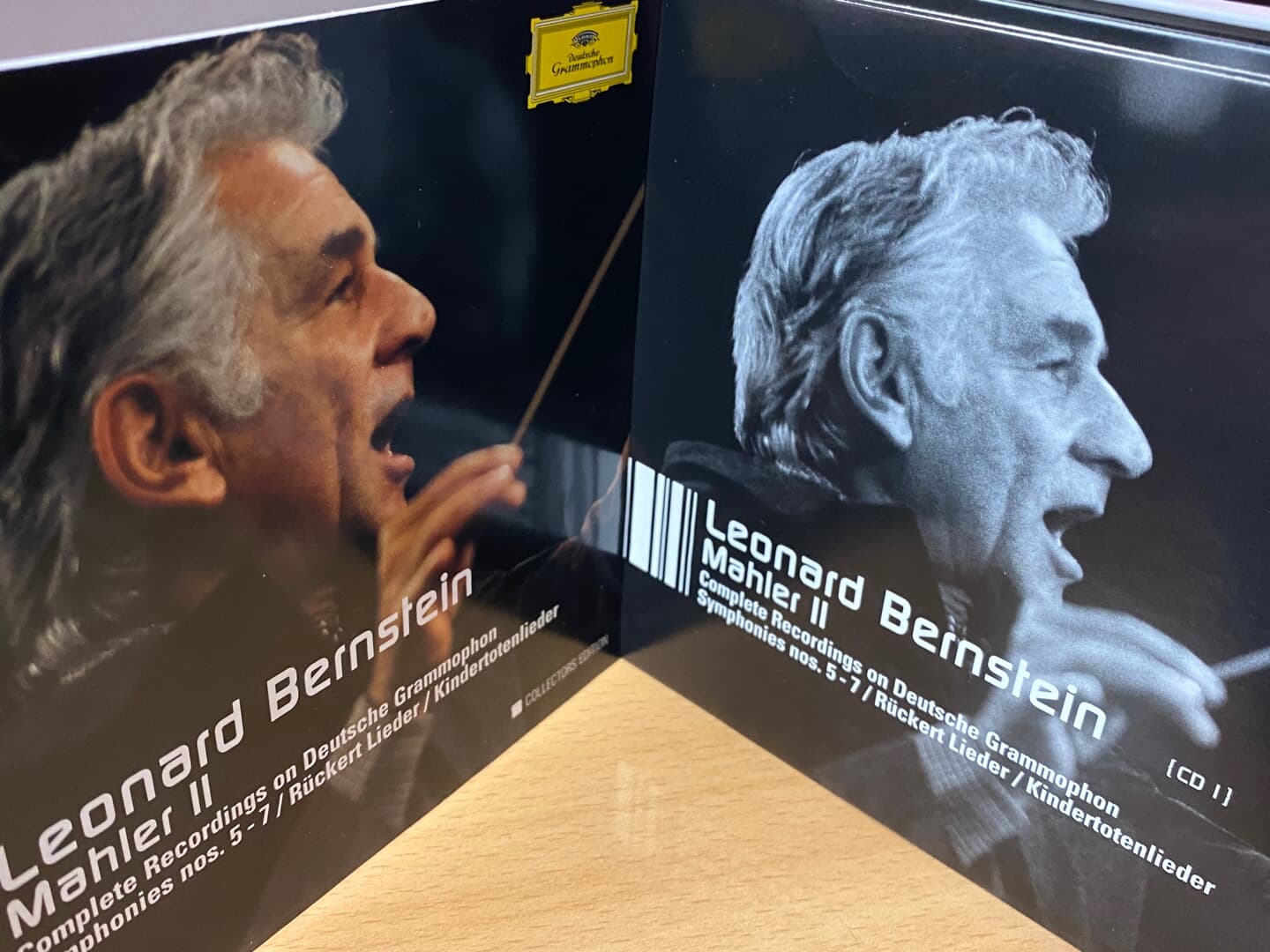 번스타인 - Leonard Bernstein - Mahler Symphonies Nos. 5-7 ,Ruckert Lieder 5Cds [Box] [E.U발매