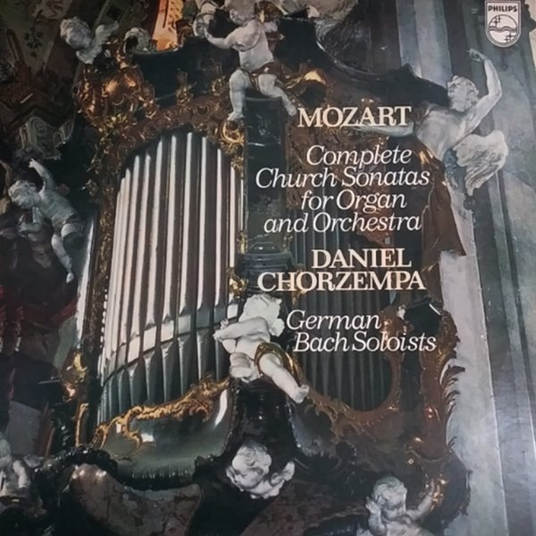 MOZART Complete Church Sonatas for Organ and Orchestra, DANIEL CHORZEMPA, German Bach Soloists [Gate Folder 2LP]