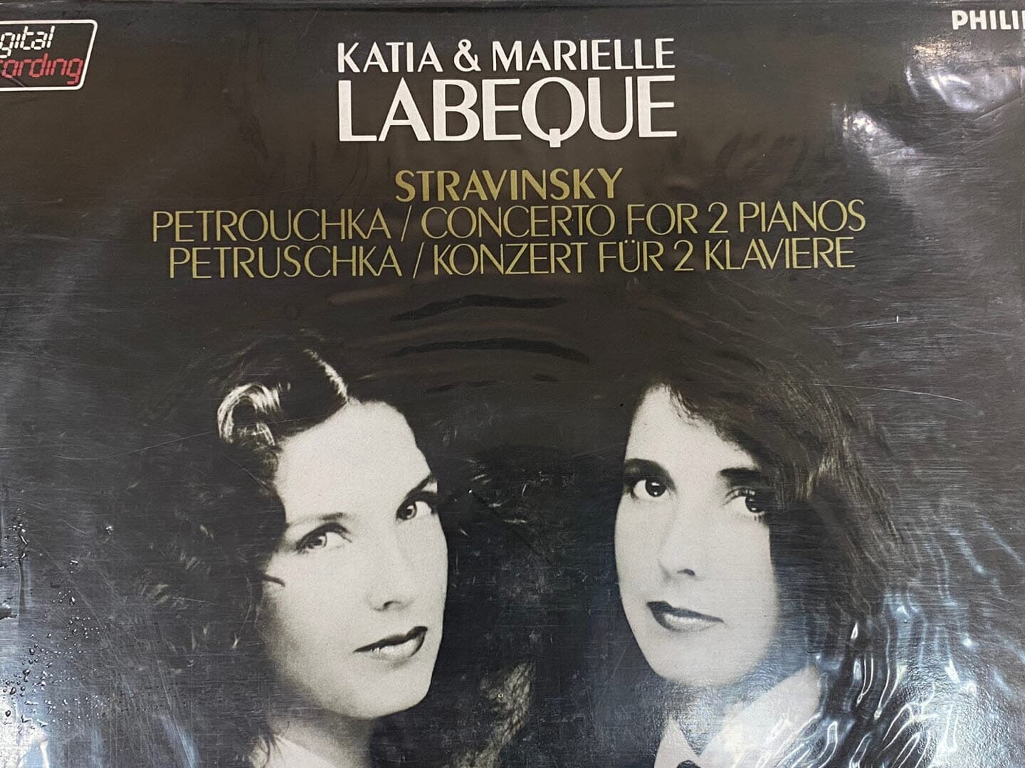 [LP] 카티아 & 마리엘 라베크 - Katia & Marielle - Stravinsky Concerto Per Due Pianoforti Soli LP [미개봉][성음-라이센스반]
