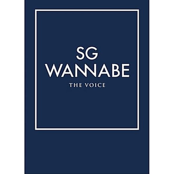 [미개봉] 에스지 워너비 (Sg Wanna Be) / The Voice (Mini Album) (Digipack)(희귀)