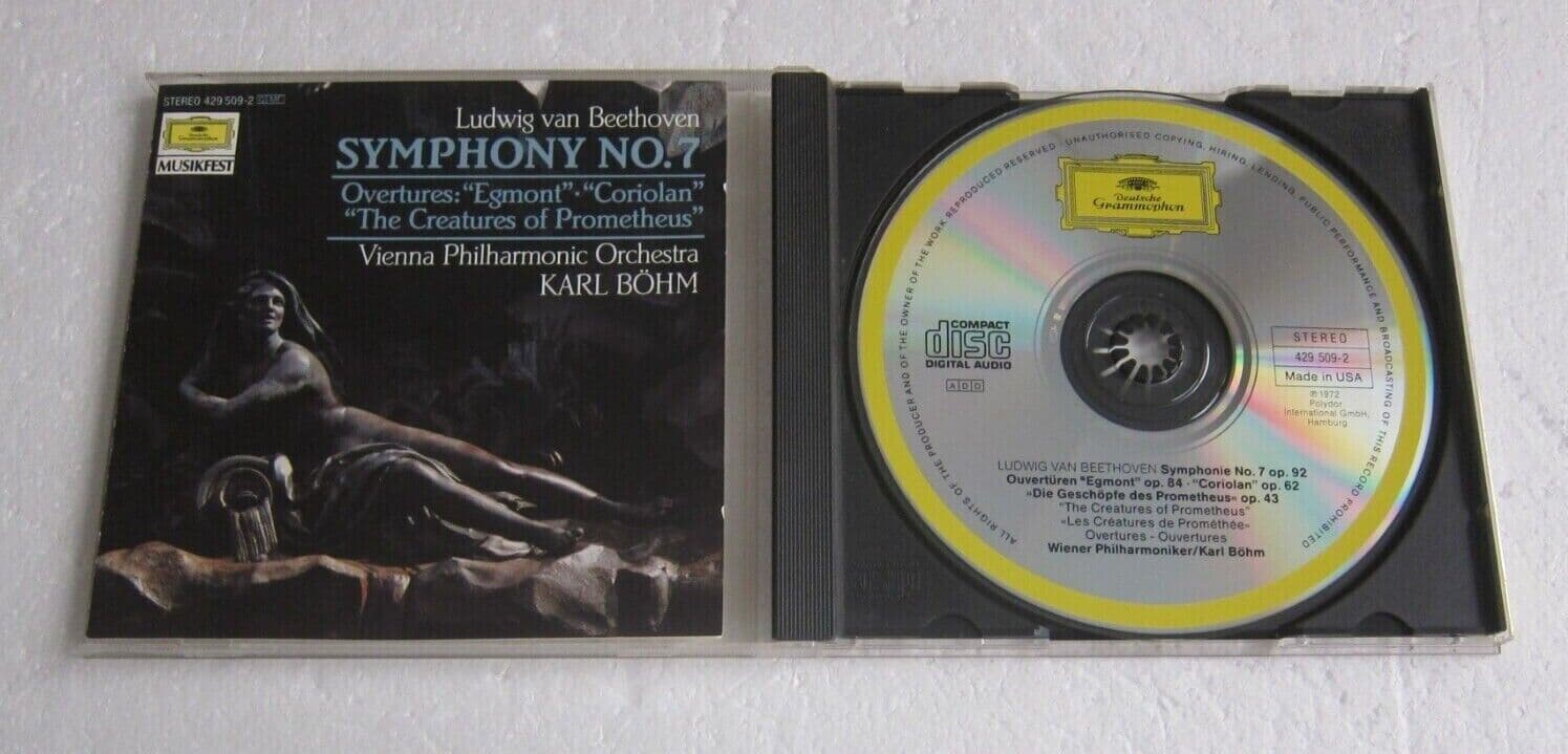 Beethoven - Symphony No. 7 Overtures Vienna Philharmonic Orchestra Karl Bohm 