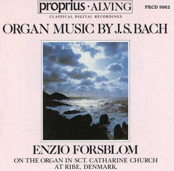 엔조 포스블롬 - Enzio Forsblom - Bach Organ Music by J. S. Bach