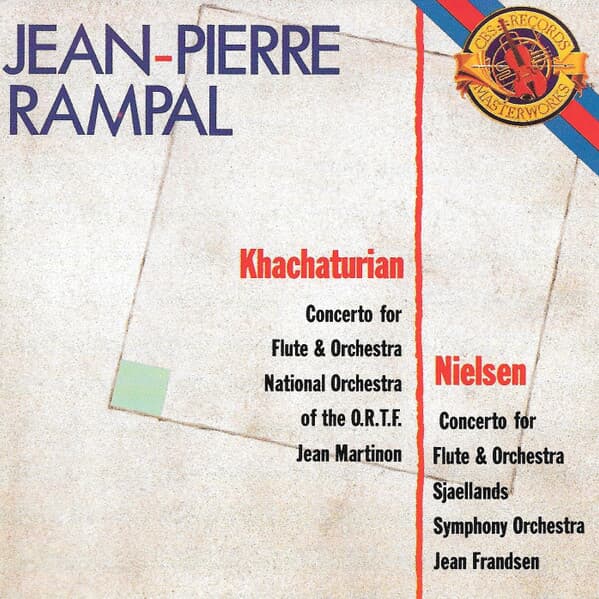 Jean-Pierre Rampal  Khachaturian  Nielsen Flute concerto