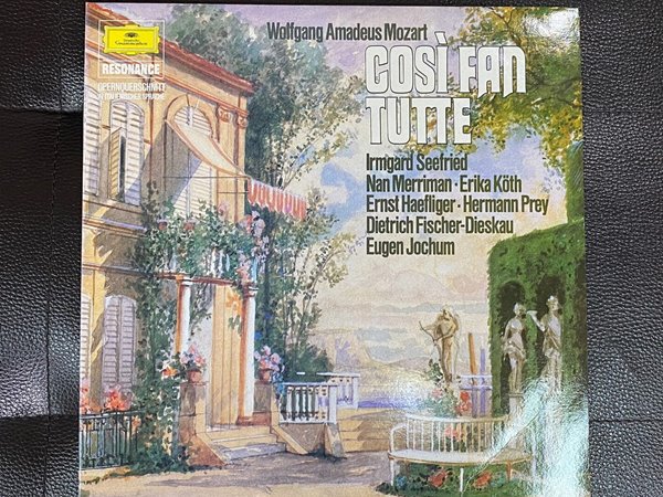 [LP] 오이겐 요훔 - Eugen Jochum - Mozart Cosi Fan Tutte LP [성음-라이센스반]