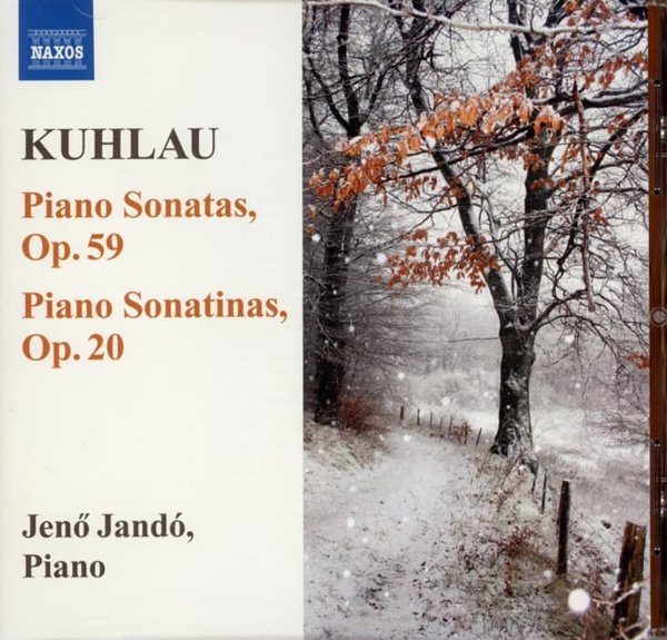 쿨라우 (Friedrich Kuhlau) : 피아노 소나타 Op.59 &amp; 피아노 소나티나 Op.20 (US발매)
