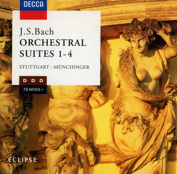 Bach :  Orchestral Suites 1 - 4 (관현악 모음곡) - 뮌힝거 (Karl Munchinger)(독일발매)