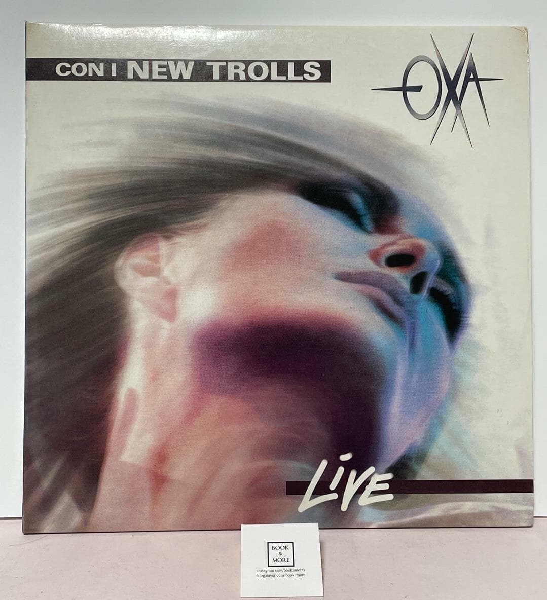 [2LP] Anna Oxa(안나 옥사) Live: Con I New Trolls / 콜롬비아 / 상태 : 상 (설명과 사진 참고)