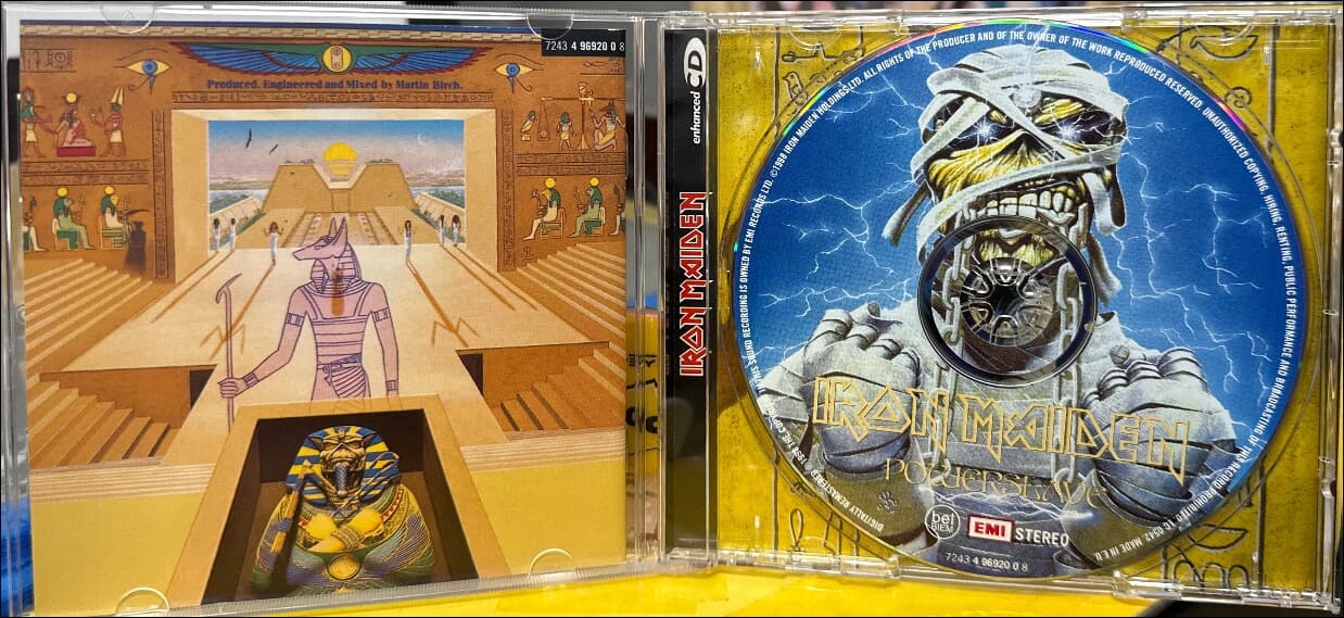 아이언 메이든 (Iron Maiden) - Powerslave (EU발매)