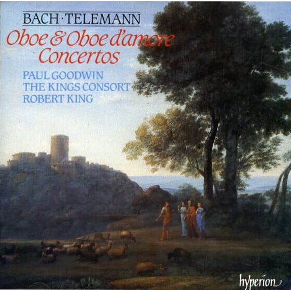 [수입] Bach / Telemann - Oboe &amp; Oboe d‘amore Concertos / King